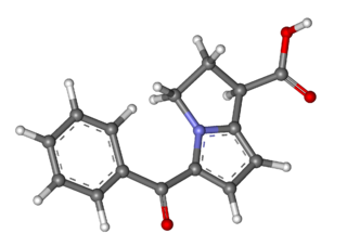 <span class="mw-page-title-main">Ketorolac</span> Nonsteroidal anti-inflammatory drug (NSAID; analgesic)