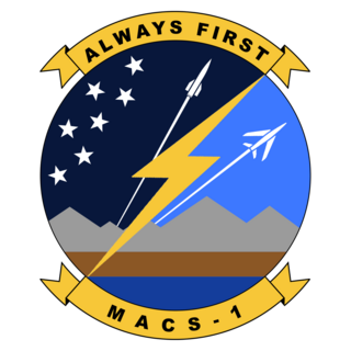 <span class="mw-page-title-main">Marine Air Control Squadron 1</span> United States military unit