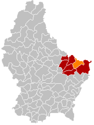 Echternach – Mappa