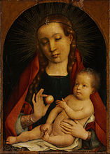 Virgin with Child and Apple, c. 1489, Szépművészeti Múzeum, Budapest.
