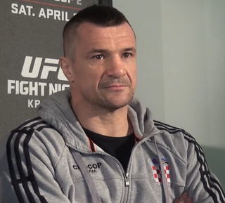 <span class="mw-page-title-main">Mirko Cro Cop</span> Croatian mixed martial artist (born 1974)