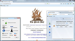 <span class="mw-page-title-main">PirateBrowser</span> Tor Browser-based circumvention tool prepared by The Pirate Bay