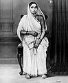 Gandhi's mother