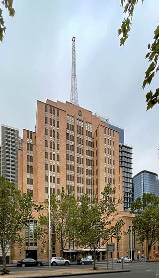 <span class="mw-page-title-main">Russell Street Police Headquarters</span> Moderne skyscraper style in Melbourne, Australia