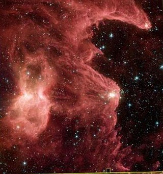 <span class="mw-page-title-main">Sh 2-201</span> Emission nebula in the Cassiopeia constellation