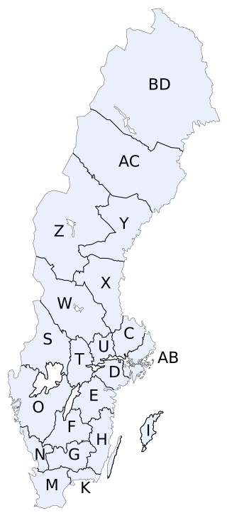 <span class="mw-page-title-main">Län</span> Administrative divisions used in Sweden and previously in Denmark, Finland and Norway