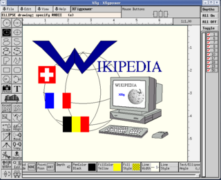 <span class="mw-page-title-main">Xfig</span> Vector graphics editor for UNIX-like systems