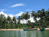 Boats on a Sandy Beach