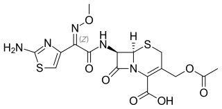 <span class="mw-page-title-main">Cefotaxime</span> Chemical compound