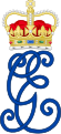 Kral VI. George ve Kraliçe Elizabeth'in monogramı