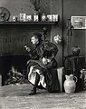 zelfportret door Frances Benjamin Johnston geboren op 15 januari 1864