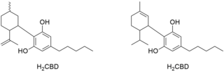 <span class="mw-page-title-main">H2-CBD</span> Chemical compound