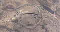 Aerial photo of the Tehachapi Loop on Sep 11, 2009