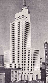 Mercantile National Bank Building Skyscraper in Dallas, Texas