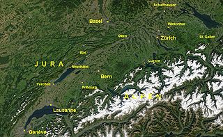 <span class="mw-page-title-main">Swiss Plateau</span> Plateau in the European Alps