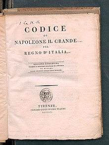 Napoléon – Codice di Napoleone il grande pel Regno d'Italia, 1806 – BEIC 9504688.jpg