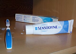 <span class="mw-page-title-main">Sensodyne</span> Dental hygiene product for sensitive teeth