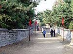 Looking north-east to Seonam Ammun