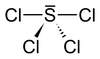 <span class="mw-page-title-main">Sulfur tetrachloride</span> Chemical compound