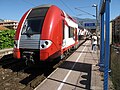 Speciale bestickering voor treinen van en naar Monaco (TER PACA)