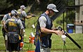 Trap shooting at the 2015 World Police and Fire Games in USA.