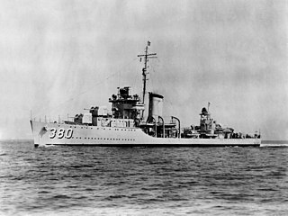 USS <i>Gridley</i> (DD-380) Gridley-class destroyer