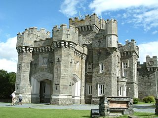 <span class="mw-page-title-main">Wray Castle</span> Castle in Cumbria, England