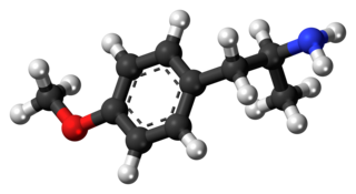 <i>para</i>-Methoxyamphetamine Chemical compound