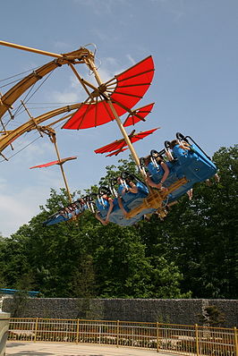 Avatar Air Glider in Movie Park Germany.