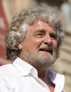 Beppe Grillo Italian comedian, actor, blogger, and politician