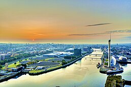 Dawn over Glasgow