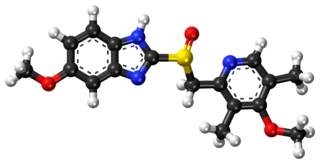 <span class="mw-page-title-main">Esomeprazole</span> Medication which reduces stomach acid