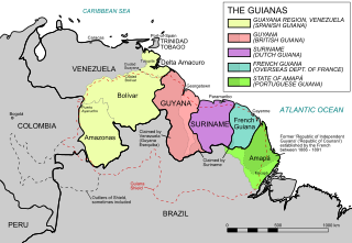 <span class="mw-page-title-main">The Guianas</span> Region in north-central South America