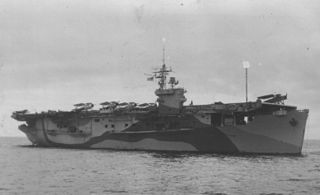 HMS <i>Tracker</i> (D24) 1943 Attacker-class escort aircraft carrier