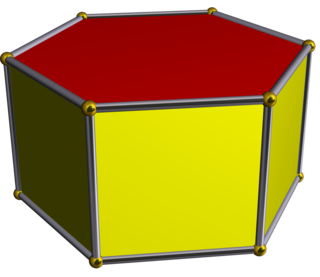 <span class="mw-page-title-main">Hexagonal prism</span> Prism with a 6-sided base