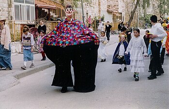 Purim na jeruzalemski ulici