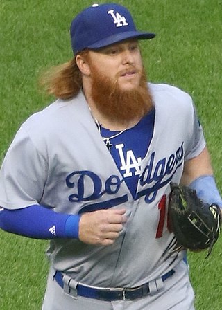 <span class="mw-page-title-main">Justin Turner</span> American baseball player (born 1984)