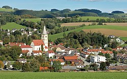 Southwest view of Krumbach