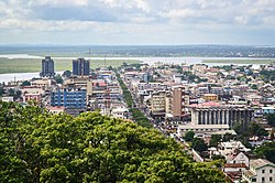 Monrovia skyline