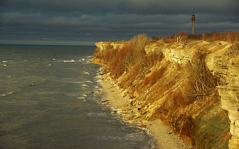 Pakerordi cliff at Pakri Nature Park by Ilme Parik