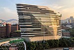 Jockey Club Innovation Tower in Hong Kong is the 20th tallest female-designed building in the world.