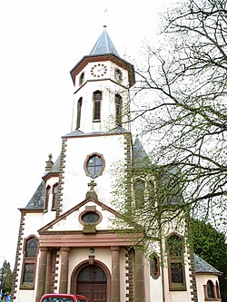 Saint-Victor church, Redange.