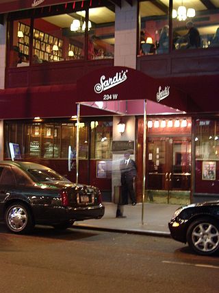 <span class="mw-page-title-main">Sardi's</span> Restaurant in Manhattan, New York