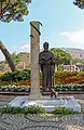 Modern statue of Galen in his hometown, Pergamon.