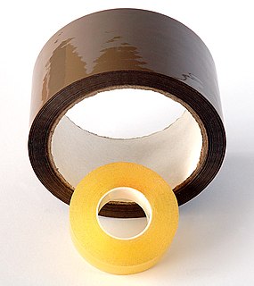 <span class="mw-page-title-main">Pressure-sensitive tape</span>