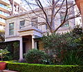 Rockwall House, designed by John Verge, in Potts Point. Completed 1837.