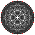 2{3}2{3}2{3}2{4}8, , with 40 vertices, 640 edges, 5120 faces, 20480 cells, 32768 4-faces