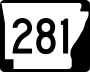 Highway 281 marker