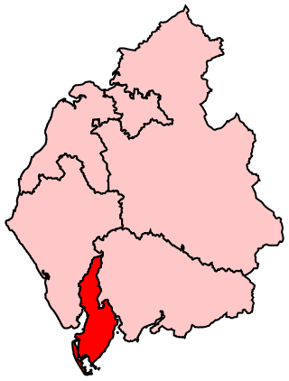 <span class="mw-page-title-main">Barrow and Furness (UK Parliament constituency)</span> Parliamentary constituency in Cumbria, England