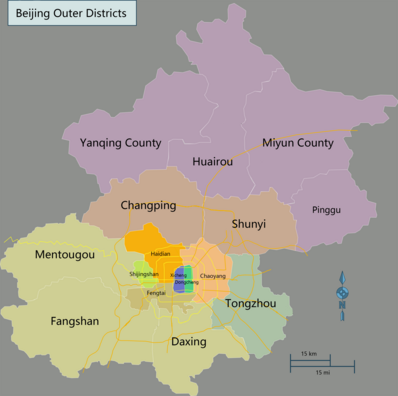 Rural Beijing and outer suburbs